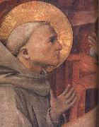 Fra Filippo Lippi, Details of St Bernard's Vision of the Virgin